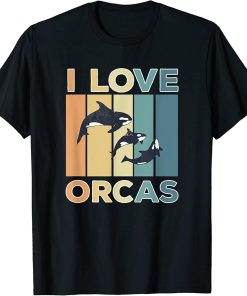 I love Orcas T-Shirt