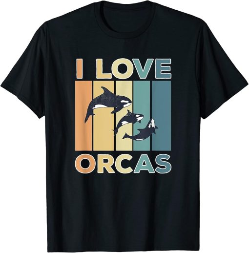 I love Orcas T-Shirt